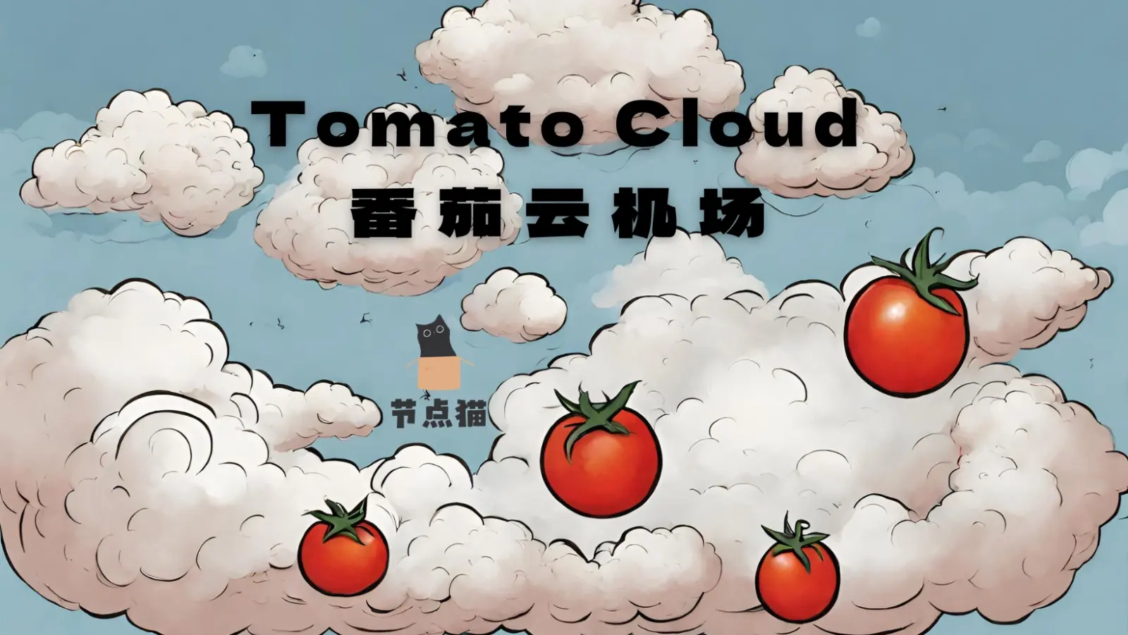 Tomato Cloud 机场 番茄云