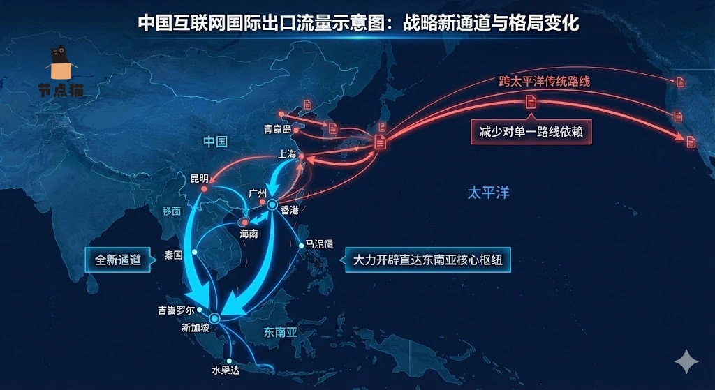 中国的互联网国际出口新战略